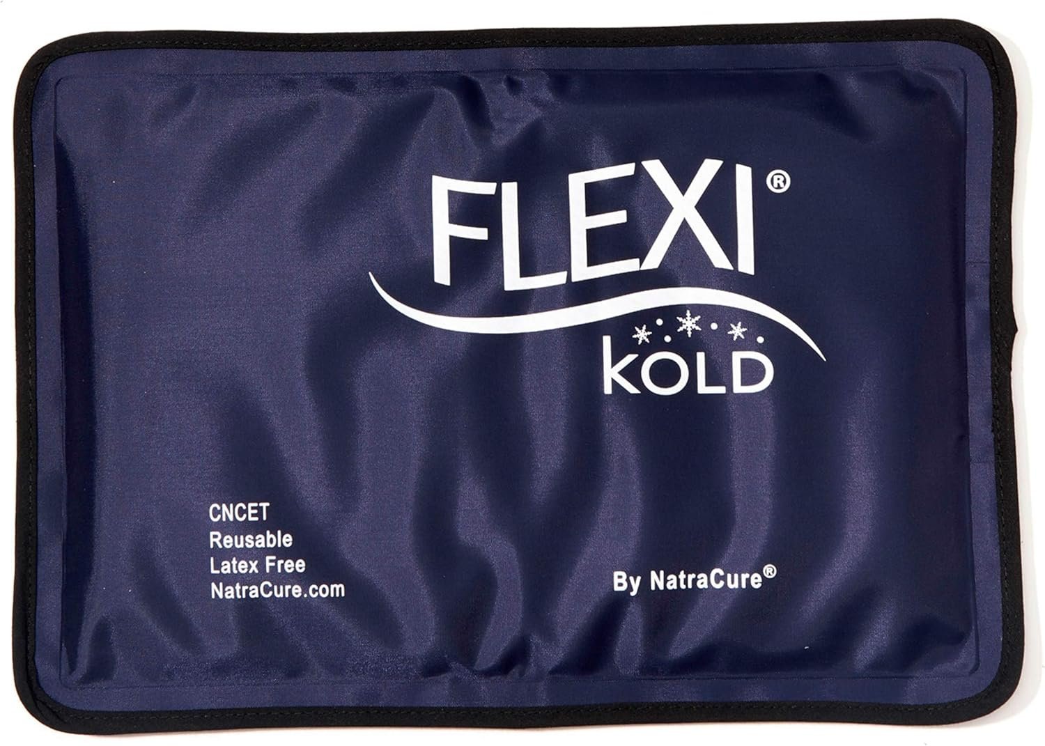 FlexiKold Gel Soft Flexible Ice Packs for Injuries – Reusable Freezer Cold Pack, Cold Compress & Cooling Gel Pad for Face, Shoulder, Hip, Leg, Arm, Ankle & Foot Injury – Medium – 7.5” x 11.5”