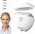Face Massager Tool 4 Color Modes Red Light Therapy for Face Neck Skin Care at Home ，Gua Sha Facial Tools, White