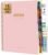 Yoment 2026 Planner Weekly and Monthly 8.5″x11″ Large Hardcover Planner from Dec 2025 – Dec 2026 13 Months Calendar Academic Planners for Women Men Agenda Daily Weekly Yearly Planning with Tabs, Pink