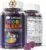 Kids Sleep Gummies – Magnesium Glycinate Gummies, Melatonin Free Sleep Aid | Magnesium, Calcium, D3, B6, L Theanine | Kid Melatonin Alternative for Restful Sleep (Pack of 2)