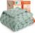 Bedsure GentleSoft Sage Green Throw Blanket for Couch – Checkered Fleece Blankets Christmas Gifts for Women Men Girls, Cute Soft Cozy Throw for Bedroom Home Decor Gifts, 50×60 Inches