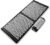 ProsourceFit Acupressure Mat and Pillow Set for Back/Neck Pain Relief and Muscle Relaxation, XL – Black/White
