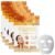 Collagen & Manuka Honey Sheet Face Mask – Anti-Aging, Hydrating, Skin Firming, Reduces Fine Lines, Dermatologist Tested, Cruelty Free Korean Skin Care For All Skin Types – 5 Masks